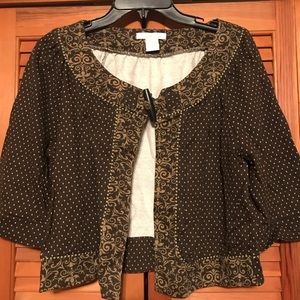 Charlotte Russe 3/4 mini jacket